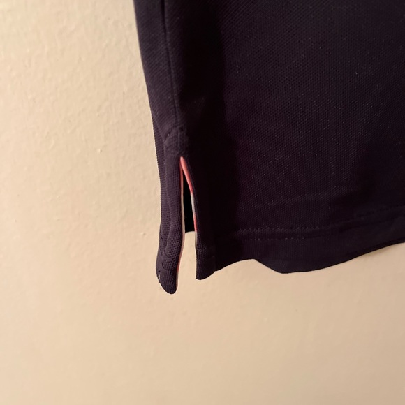 FootJoy Golf Short Sleeve Water Color Trim Blue Shirt size XS NWT - Picture 5 of 7